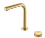 Смеситель автоматический для раковины на 2 отв. Boheme TECH Matt Gold 158-MG- фото