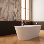 Ванна Frank F6103 White отдельностоящая.- фото3