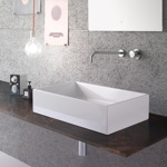 Раковина накладная 60x37 Globo Forty3 FO062.BI - фото