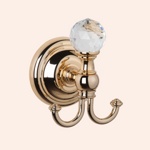 Крючок для полотенца TW Crystal TWCR016oro/sw