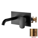 Palazzani Mis Color встроенный смеситель для раковины, бронза- фото