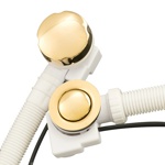 Сифон для ванны полуавтомат Migliore ML.RIC-20.120.DO золото- фото2