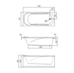 Акриловая ванна Kolpa-san String 170х75- фото2