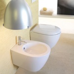 Унитаз подвесной 38x50 Globo Bowl+ BPS03.BI- фото