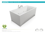 Акриловая ванна Aquatika Армада 180x90x68h- фото