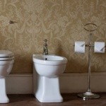 Биде пристенное Arcade с 1 отверстием под смеситель, НИКЕЛЬ- фото4