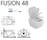 Подвесной унитаз HATRIA FUSION Q YXZL01- фото3