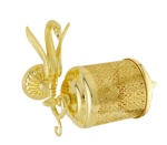 Бумагодержатель закрытый Migliore Luxor арт.26119