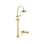 Стойка Boheme Tradizionale 402 / 284 со смесителем/ золото- фото