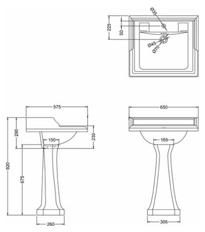  Burlington Classic B15 65x57,5 