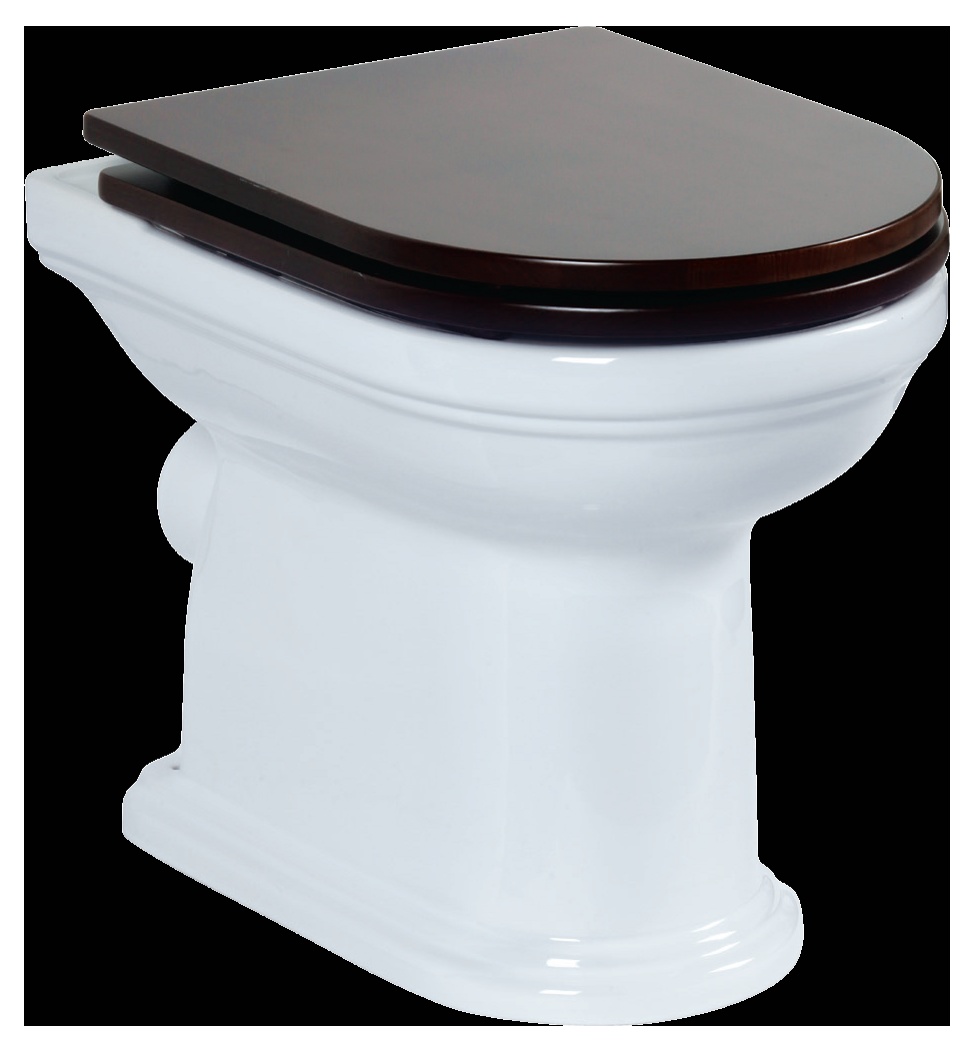 Унитаз напольный Migliore Flavia, ВЫПУСК В СТЕНУ (БЕЗ КРЫШКИ)