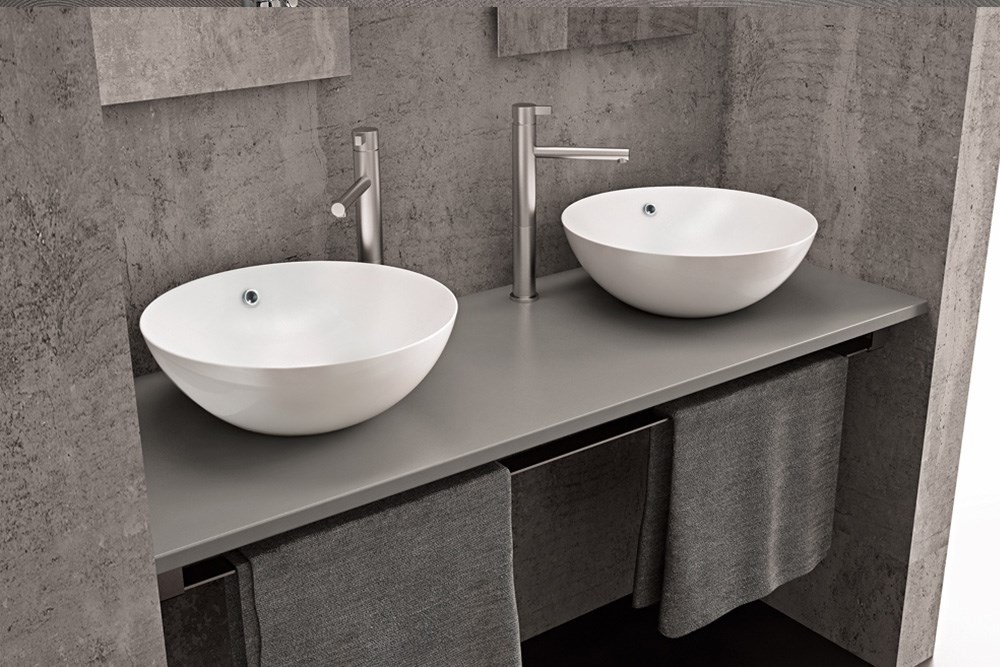 Althea Kassel раковина накладная 43x43 h.15- фото2