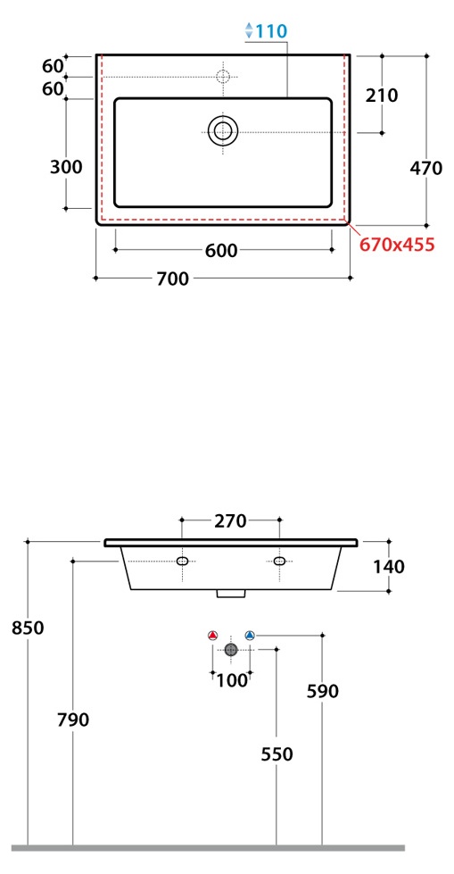   70x47 Globo Forty3 FO070.BI