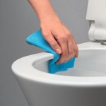 GSI Pura Унитаз БЕЗОБОДКОВЫЙ подвесной 55х36см с системой смыва и с креплением FISR2- фото2