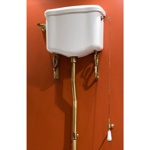 Унитаз напольный с высоким бачком и цепочкой BELLA MIGLIORE Bella BLH BICR- фото2