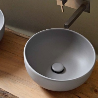 Раковина накладная 40 см Cielo Shui SHBA40- фото