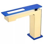 Смеситель для умывальника низкий Boheme Q 141-GUW - фото