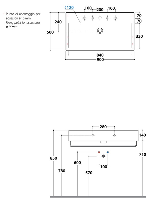  / 90x50 Globo Classic SCQ91.BI 