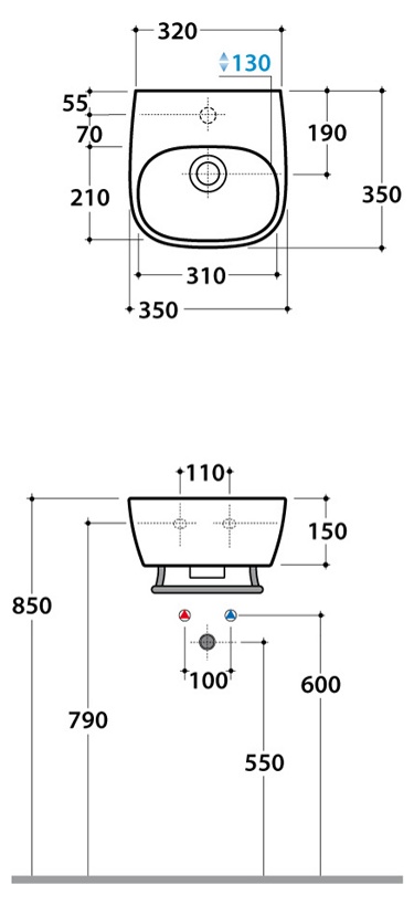   35x35 Globo Genesis GE049.BI 