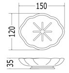 Мыльница Devon&Devon Emily, цвет: керамика- фото2