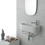 Раковина подвесная 50x22 Globo Genesis GE046.BI - фото