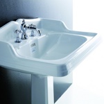 Раковина Simas Arcade 68см на пьедестале - фото