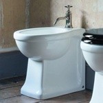 Биде пристенное Arcade с 1 отверстием под смеситель, НИКЕЛЬ- фото2