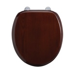 Сиденье на петлях, красное дерево S12- фото