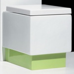 Унитаз Althea Ceramica Design Plus 40062 комбинированный с подставкой- фото