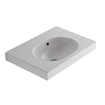 Раковина подвесная 60x42 Globo Classic SCL60.BI - фото