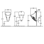 Писсуар настенный O.Novo 7503- фото2