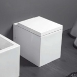 Simas Frozen унитаз напольный приставной 37.5х51см- фото