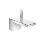 Axor MyEdition Смеситель для раковины, на 1 отв., излив 200мм, со сливным гарнитуром, цвет: хром- фото