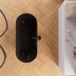 Ванна Frank F6103 Black/Black отдельностоящая.- фото2