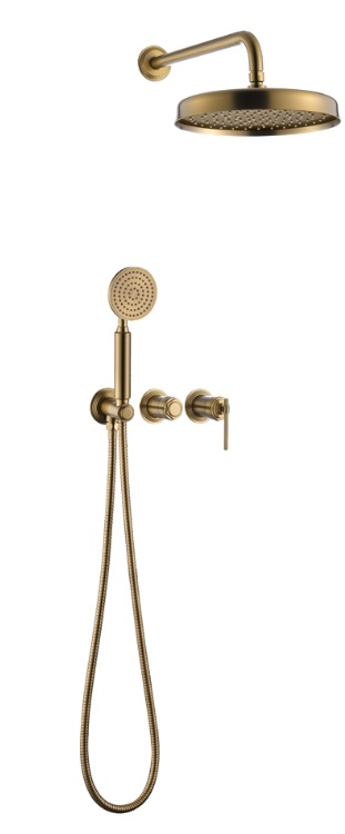Душевая система скрытого монтажа Boheme ETERNA BRONZE 174-BR- фото