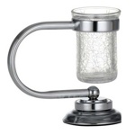 Настольный стакан для зубных щёток   Boheme Murano 10911-CR - фото