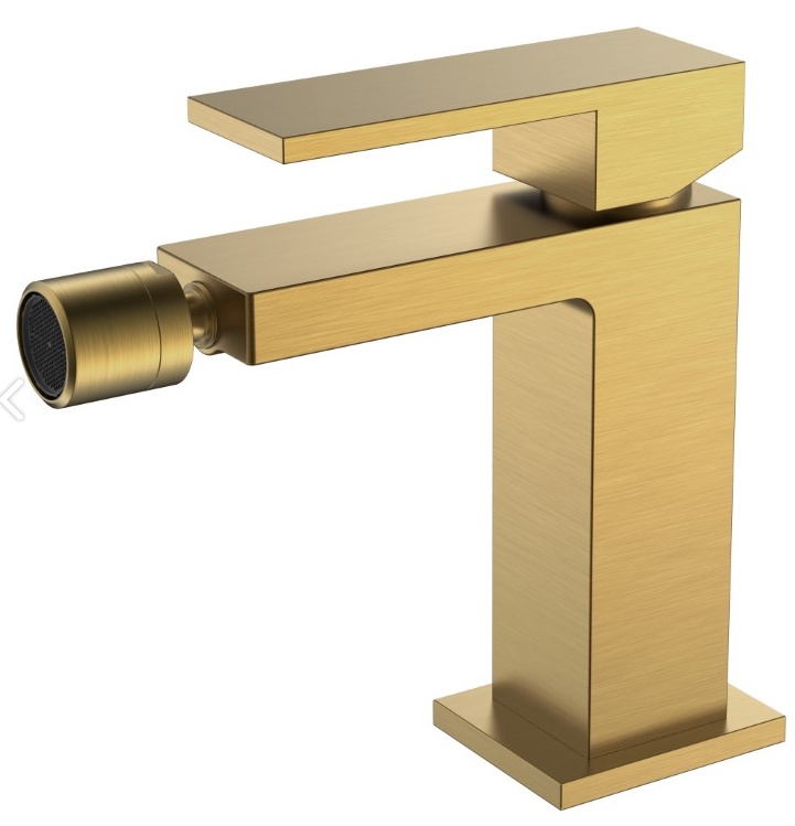 Смеситель для биде Boheme Qubic Bronze 476-BR- фото