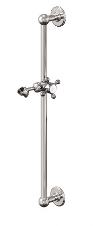 Штанга для ручного душа Burlington V33 хром- фото