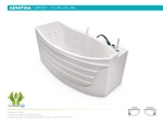 Акриловая ванна Aquatika Аврора 175x80x74h- фото