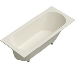 Встраиваемая ванна из камня Radostone Marcella170 Stone Surface 1700 х 750 х 600 мм бежевый матовая- фото