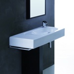 Консоль накладная с одним отверстием Simas Bohemien BO14 - фото