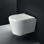 GSI Norm Унитаз подвесной Norm 45х36см цвет белый, с креплением FISR2- фото