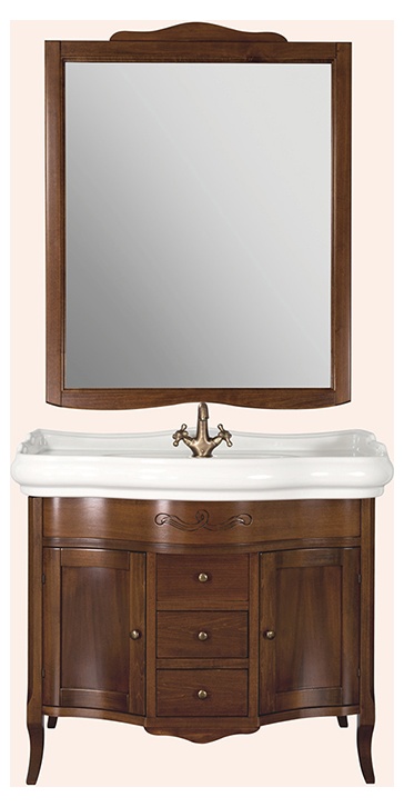 Мебель для ванной комнаты Tiffany World Sofia 100x54,5x86h см