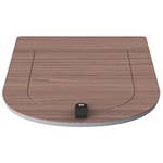 Artceram THE ONE Сиденье для унитаза цвет грецкий орех- фото