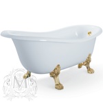 Ванна акриловая Migliore Bella 1700х800х640 хром- фото