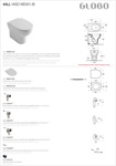 Унитаз приставной 54x36 Globo 4ALL MD001.BI - фото2