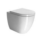 GSI Pura 55 Унитаз приставной 55х36см, слив универсальный- фото