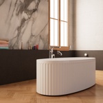 Ванна Frank F7001 White отдельностоящая.- фото4