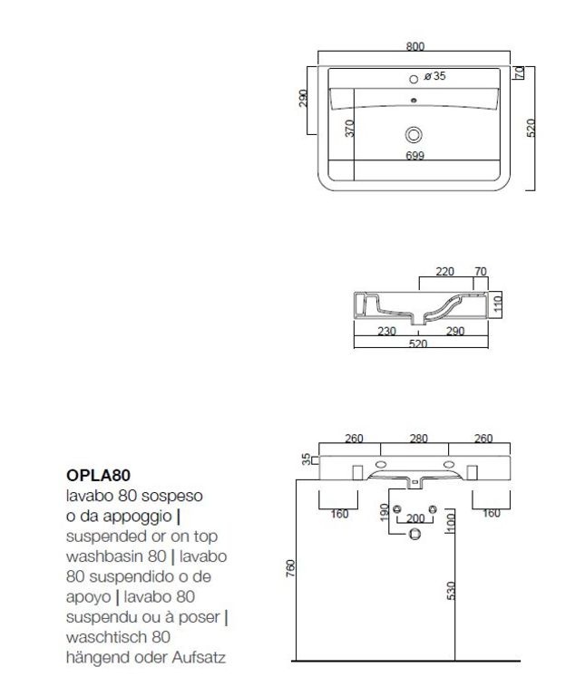  / 80  Cielo Opera OPLA80