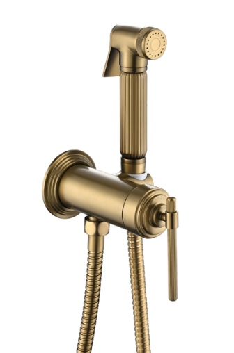 Смеситель гигиенический Boheme ETERNA BRONZE 177-BR- фото